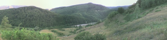 Panorama de pe deal
