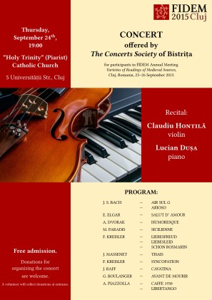 FIDEM2015Cluj Concert